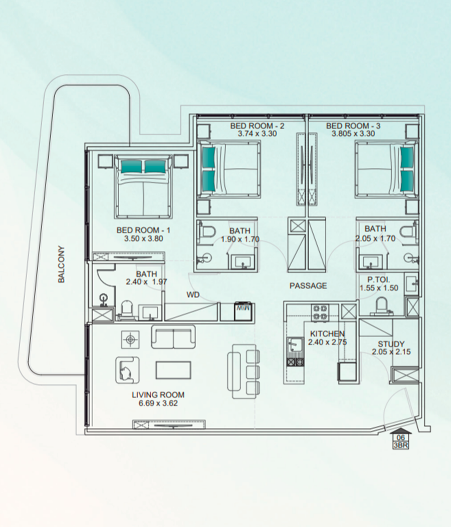 3 Bedroom